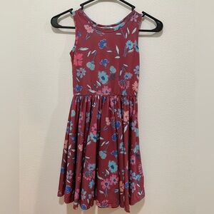 Dot Dot Smile Floral Print Tank Dress